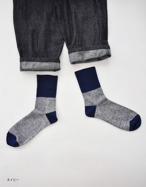 MORIKAGE SHIRT Socks/ Two-Tone
